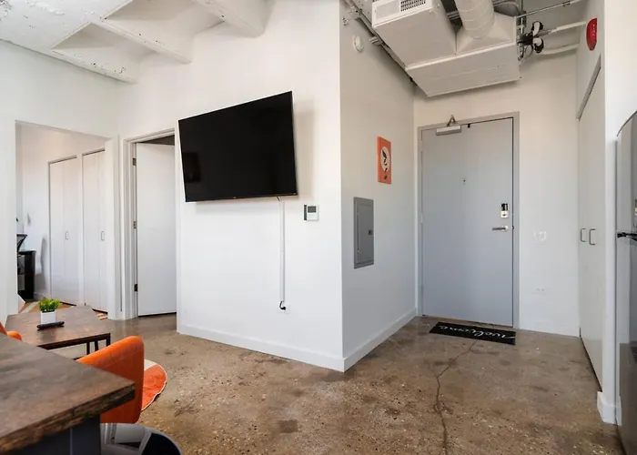 Apartamento Artistic Loft Rooftop Uptown Montrose Gymwfh *