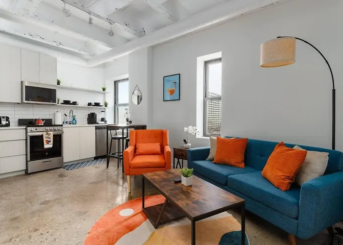 Apartamento Artistic Loft Rooftop Uptown Montrose Gymwfh Chicago